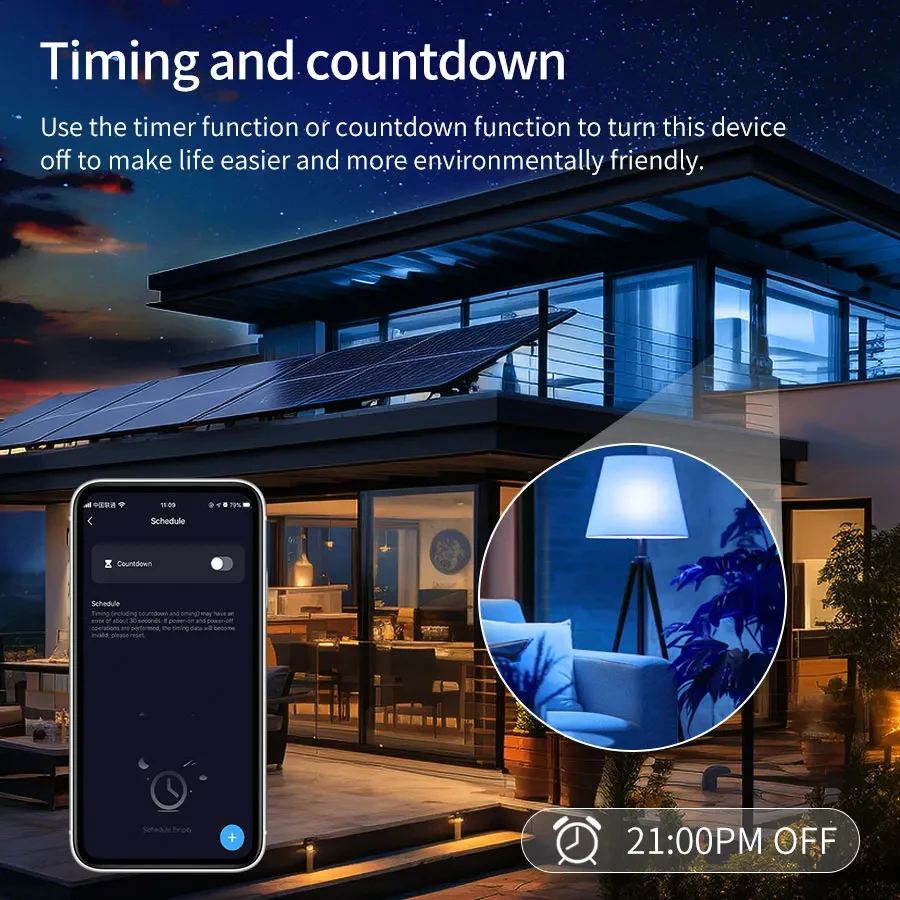 AC 220V 110V Tuya Smart Bluetooth LED Light Bulb E27 9W RGB Lamp Dimmable APP Control Smart Bulb For Home Room Decoration - Image 4